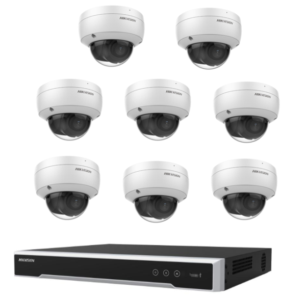 6 MP AcuSense Fixed Dome Network Camera